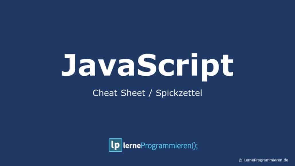 JavaScript Cheatsheet